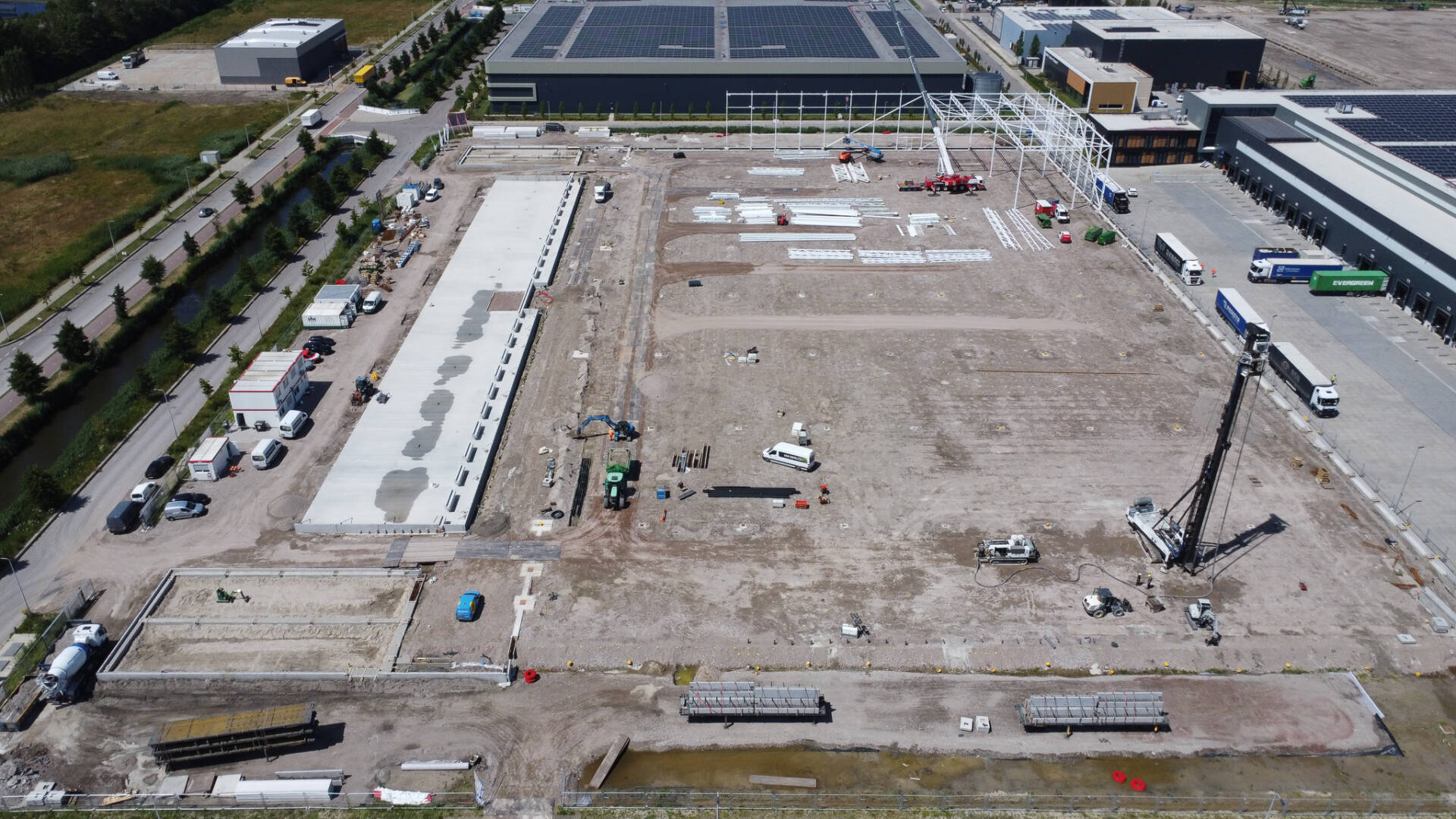 Grondwerk in Hellevoetsluis
